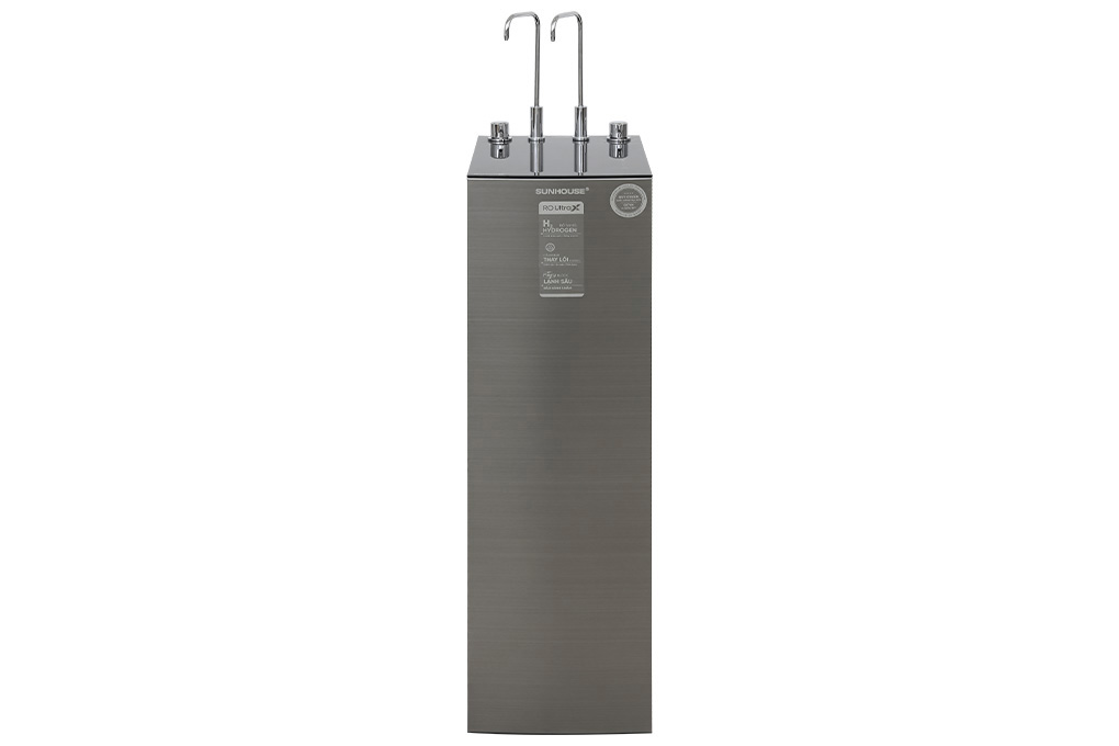 Máy lọc nước RO nóng nguội lạnh Hydrogen Sunhouse UltraX SHA76601S 11 lõi Màu Xám
