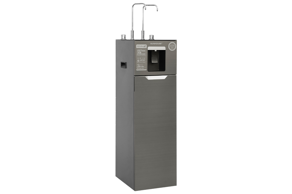 Máy lọc nước RO nóng nguội lạnh Hydrogen Sunhouse UltraX SHA76658SH 11 lõi Màu Xám