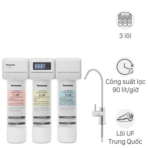 Máy lọc nước UF Panasonic TK-CB430 3 lõi