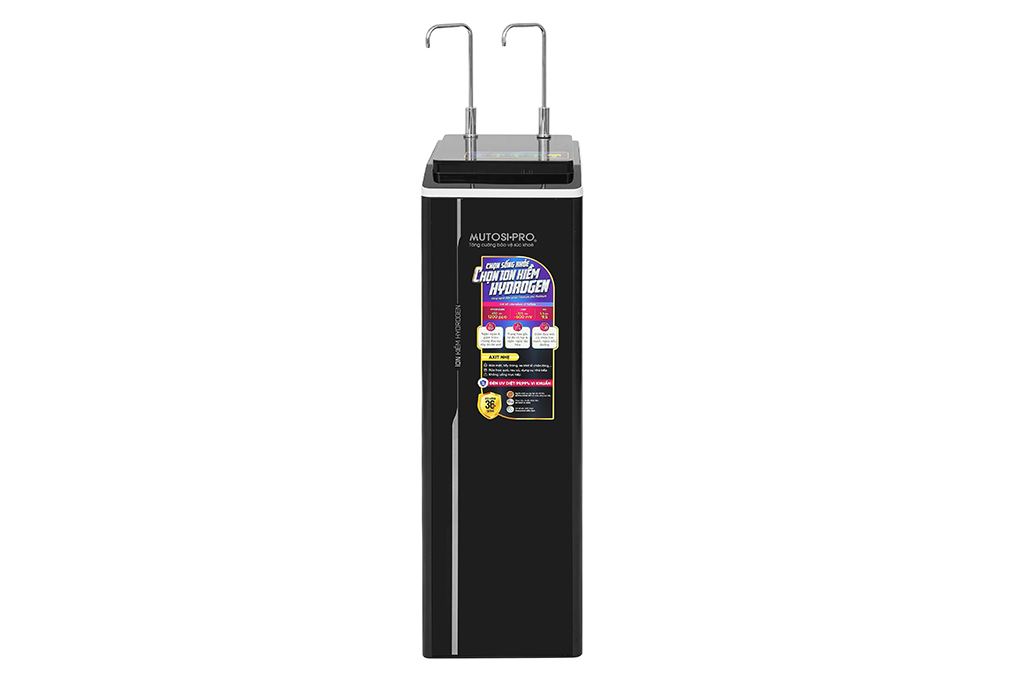 Máy lọc nước RO nóng nguội lạnh Hydrogen ion kiềm Mutosi MP-P89K 9 lõi Màu Trắng - Đen