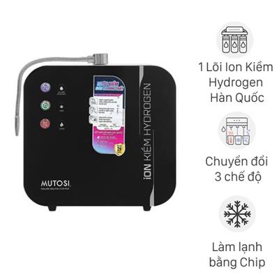 Máy chuyển đổi nước RO tạo nước nóng lạnh Hydrogen ion kiềm Mutosi MD-199H 1 lõi
