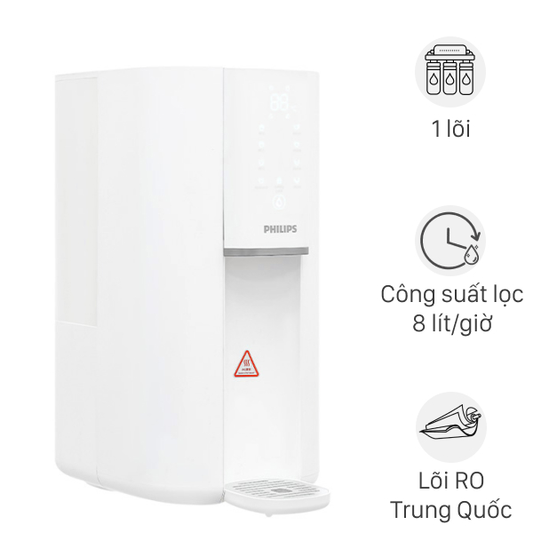 Máy lọc nước RO nóng nguội Philips ADD6901HWH01/74 1 lõi