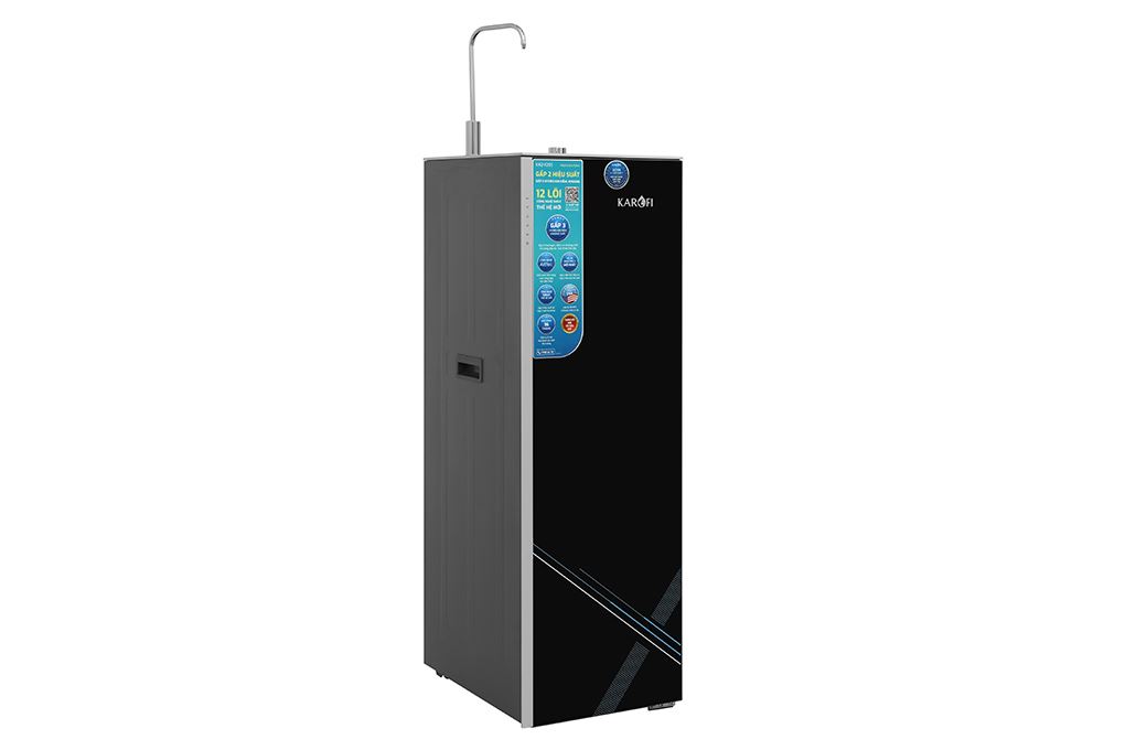 Máy lọc nước RO Hydrogen Karofi KAQ-X26S 12 lõi Màu Đen