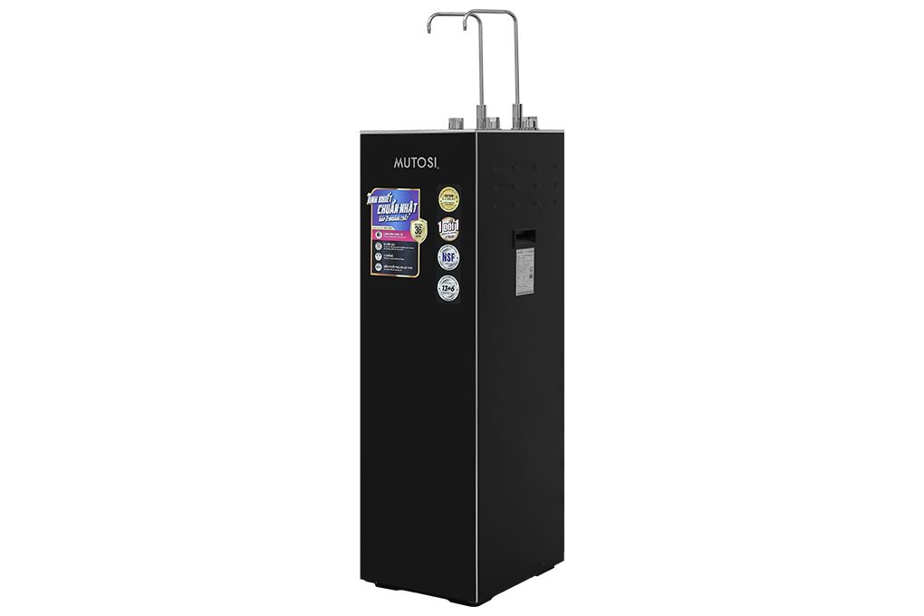 Máy lọc nước RO nóng nguội lạnh Mutosi MP-S129 10 lõi Màu Đen