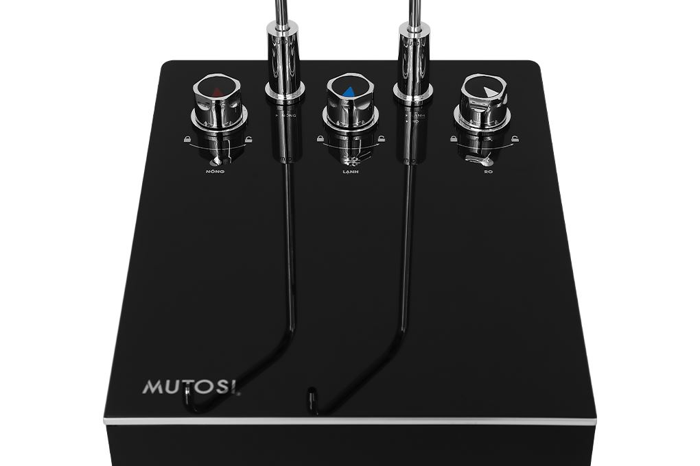 Máy lọc nước RO nóng nguội lạnh Mutosi MP-S129 10 lõi Màu Đen