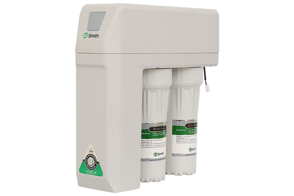 Máy lọc nước RO AOSmith R400E 2 lõi Màu Trắng