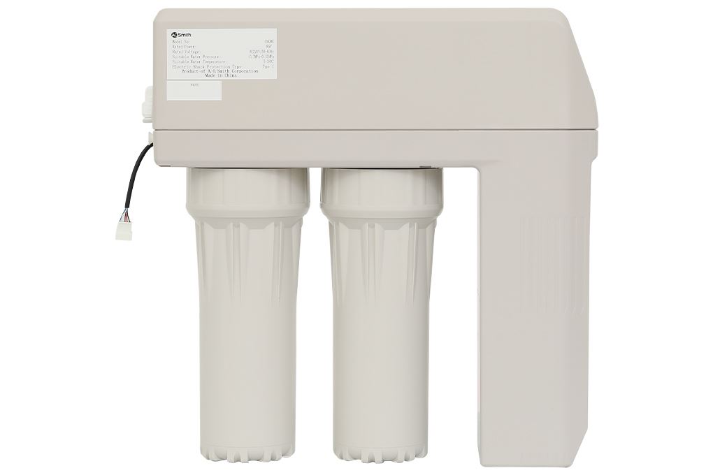 Máy lọc nước RO AOSmith R400E 2 lõi Màu Trắng