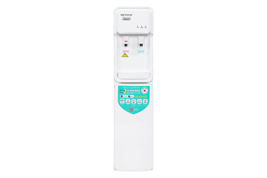Máy lọc nước RO nóng lạnh Korihome WPK-962 12 lõi Màu Trắng
