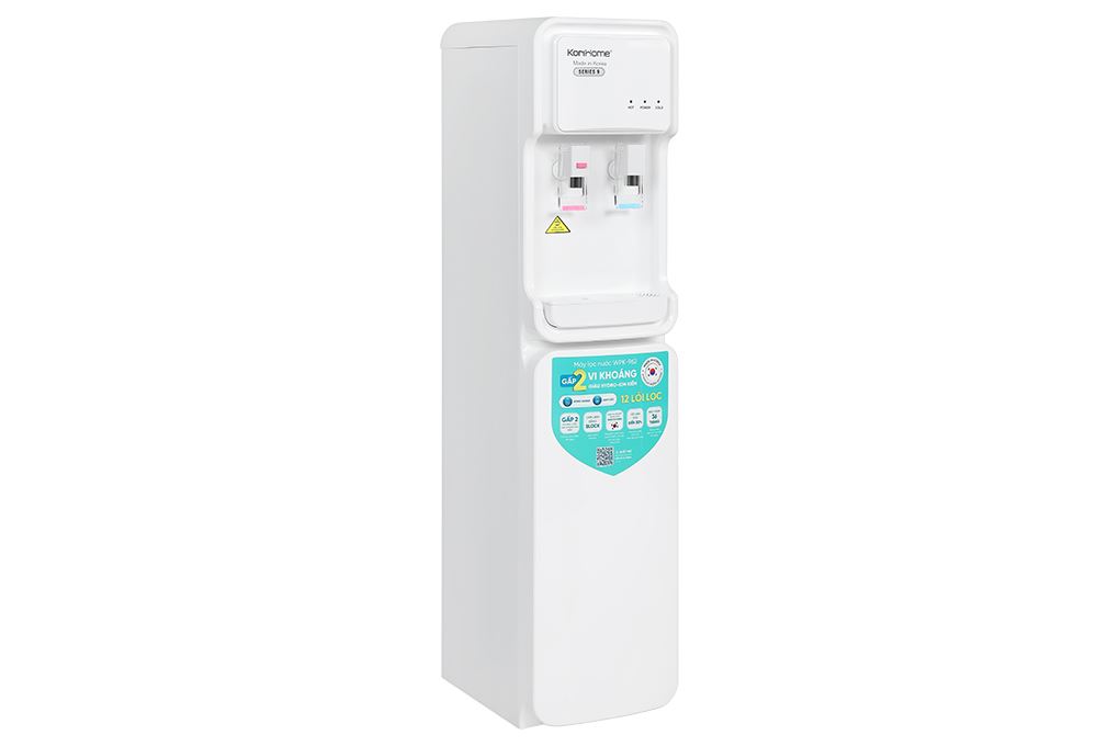Máy lọc nước RO nóng lạnh Korihome WPK-962 12 lõi Màu Trắng