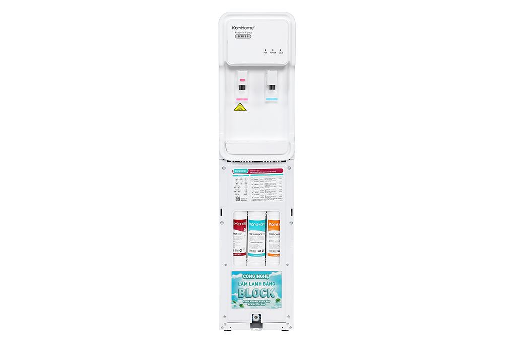 Máy lọc nước RO nóng lạnh Korihome WPK-962 12 lõi Màu Trắng