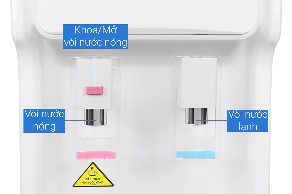 Máy lọc nước RO nóng lạnh Korihome WPK-962 12 lõi Màu Trắng