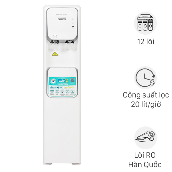 Máy lọc nước RO nóng lạnh Korihome WPK-965 12 lõi