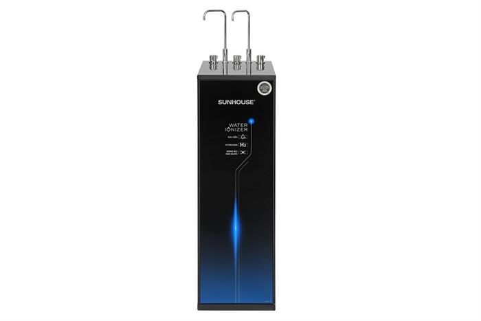 Máy lọc nước RO nóng nguội lạnh Hydrogen ion kiềm Sunhouse UltraX SHA76656LA 12 lõi