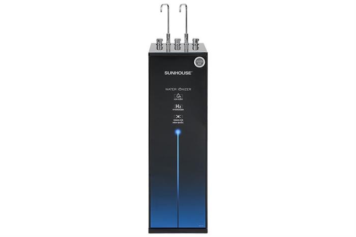 Máy lọc nước RO nóng nguội lạnh Hydrogen ion kiềm Sunhouse UltraX SHA76258LA 12 lõi