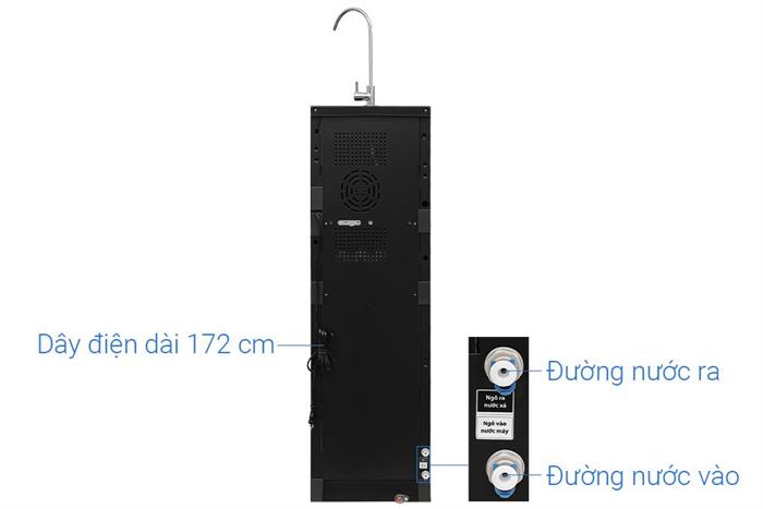 Máy lọc nước RO Hydrogen Toshiba TWP-NA1SVN(K) 10 lõi Màu Đen