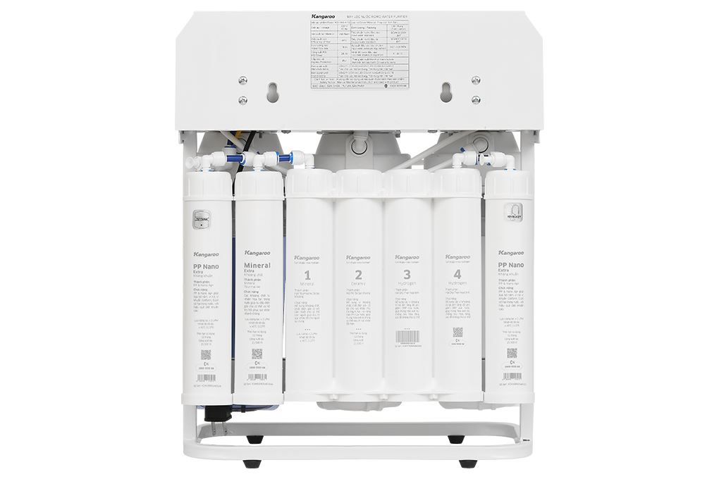 Máy lọc nước RO Hydrogen Kangaroo KG11K5-H1G 11 lõi Màu Trắng