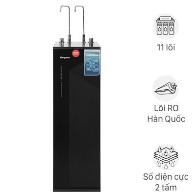 Máy lọc nước RO nóng nguội lạnh Hydrogen ion kiềm Kangaroo KGHC11A4 11 lõi