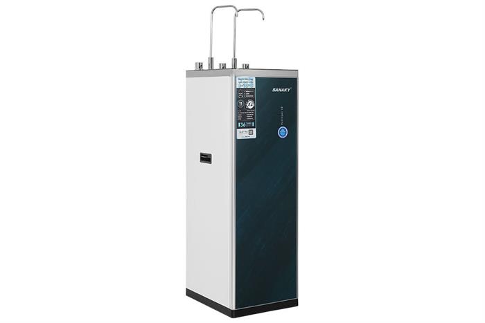 Máy lọc nước RO nóng nguội lạnh Hydrogen Sanaky SNK-S3HK85 10 lõi Màu Xanh đen