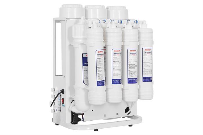Máy lọc nước RO Sanaky Hydrogen SNK-US1HK16 11 lõi Màu Trắng