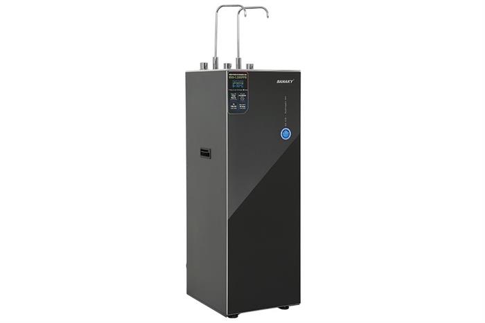 Máy lọc nước RO nóng nguội lạnh Hydrogen ion kiềm Sanaky SNK-TV3IK98 11 lõi Màu Đen - nâu