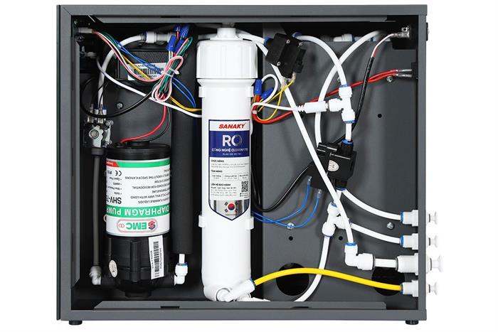 Máy lọc nước RO Hydrogen Sanaky SNK-US1H18 10 lõi Màu Đen