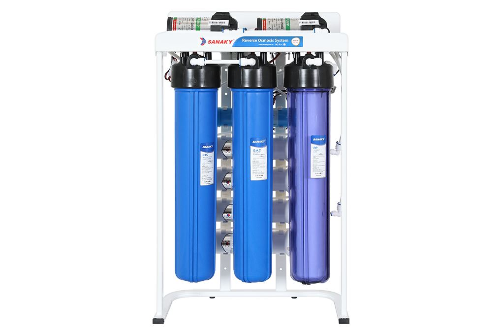 Máy lọc nước RO bán công nghiệp Sanaky SNK-OR22 8 lõi Màu Trắng