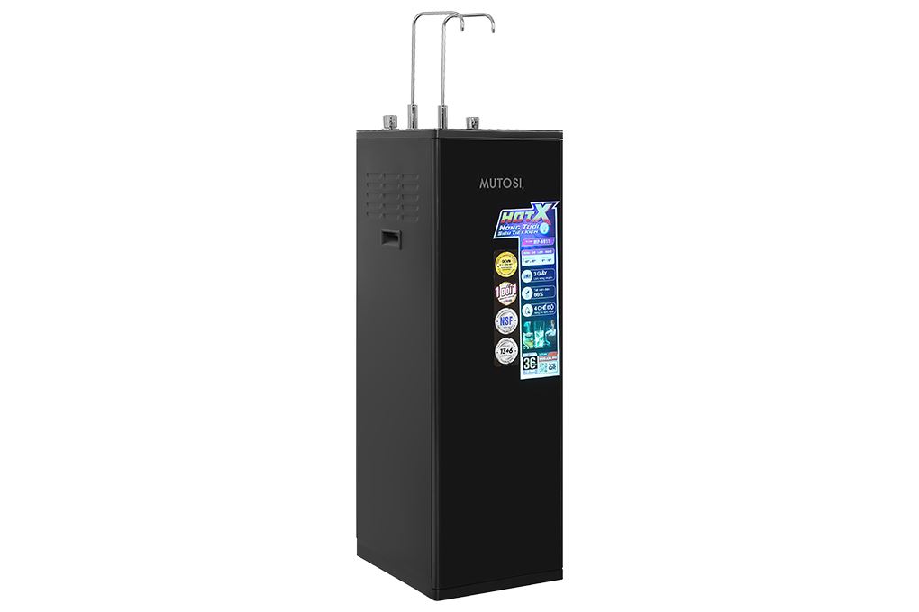Máy lọc nước RO nóng nguội lạnh Mutosi MP-N911 11 lõi Màu Đen