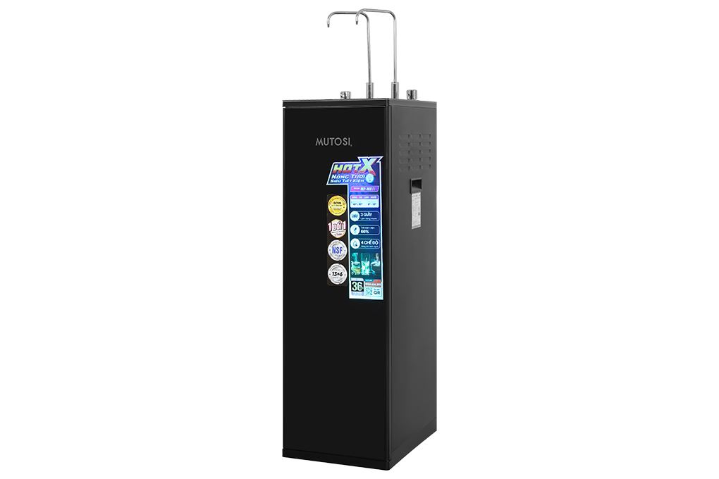 Máy lọc nước RO nóng nguội lạnh Mutosi MP-N911 11 lõi Màu Đen
