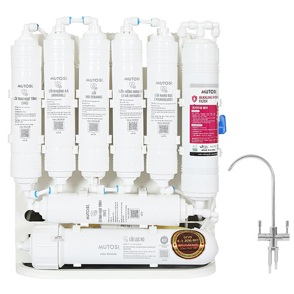Máy lọc nước RO Hydrogen ion kiềm Mutosi MP-U28H