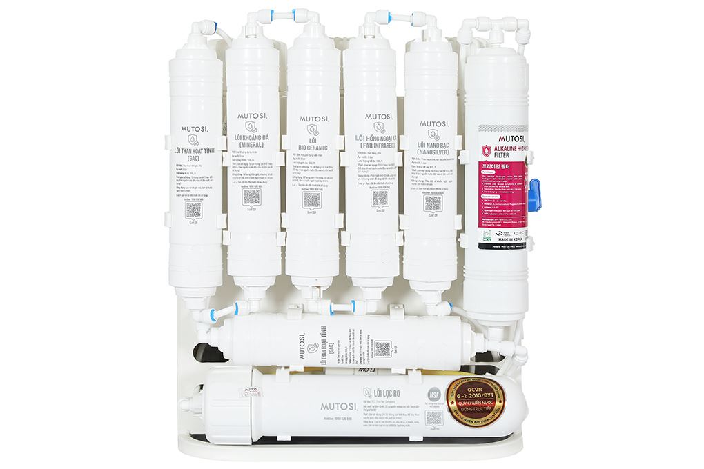 Máy lọc nước RO Hydrogen ion kiềm Mutosi MP-U28H 11 lõi - 2