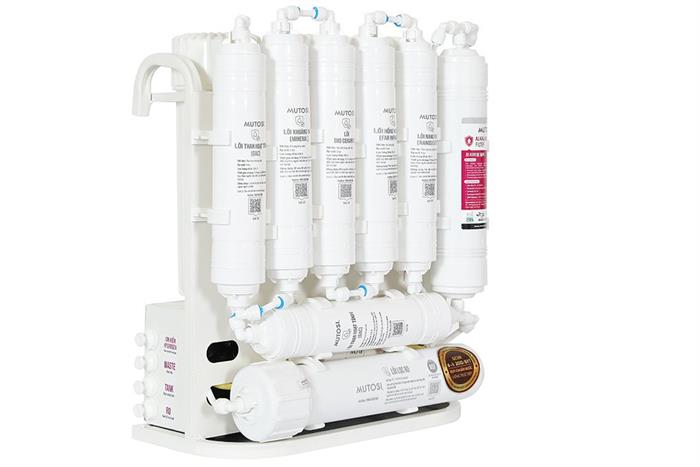 Máy lọc nước RO Hydrogen ion kiềm Mutosi MP-U28H 11 lõi Màu Trắng