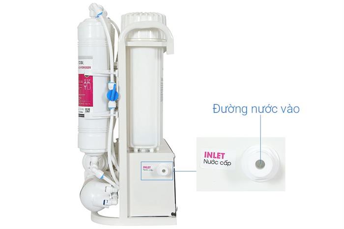 Máy lọc nước RO Hydrogen ion kiềm Mutosi MP-U28H 11 lõi Màu Trắng