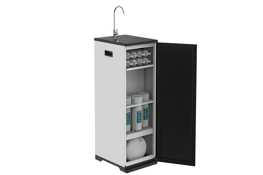 Máy lọc nước RO Hydrogen Sunhouse UltraPure SHA8896L 12 lõi Màu Trắng/Đen