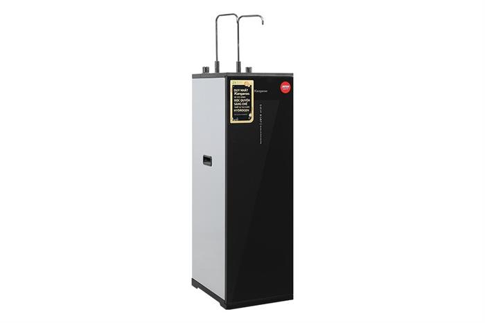 Máy lọc nước RO nóng nguội lạnh Hydrogen Kangaroo KG12S2H4 12 lõi Màu Đen