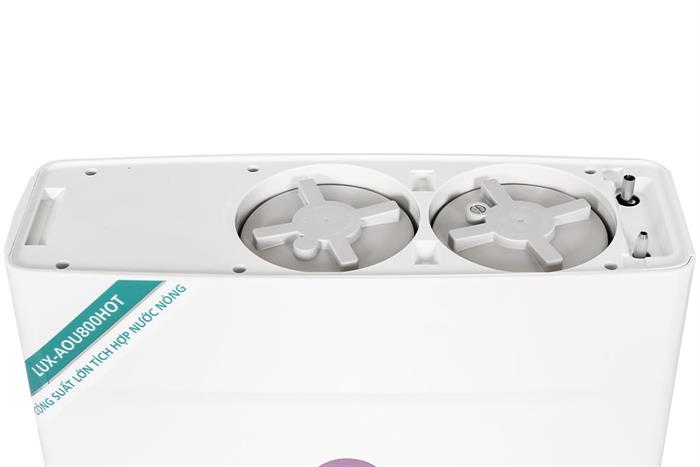 Máy lọc nước RO nóng nguội AOSmith LUX-AOU800HOT 2 lõi Màu Trắng/Đen