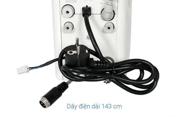 Máy lọc nước RO nóng nguội AOSmith LUX-AOU800HOT 2 lõi Màu Trắng/Đen