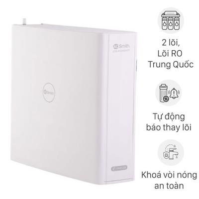 Máy lọc nước RO nóng nguội AOSmith LUX-AOU800HOT 2 lõi