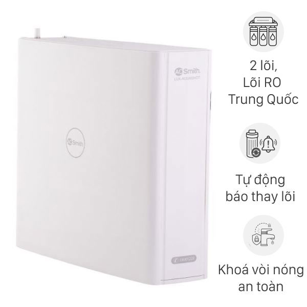Máy lọc nước RO AOSmith LUX-AOU800HOT