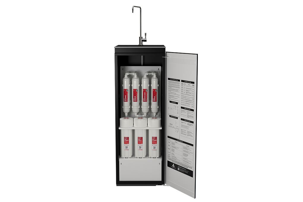 Máy lọc nước RO Hydrogen Rossi RA-75D 12 lõi Màu Trắng/Đen