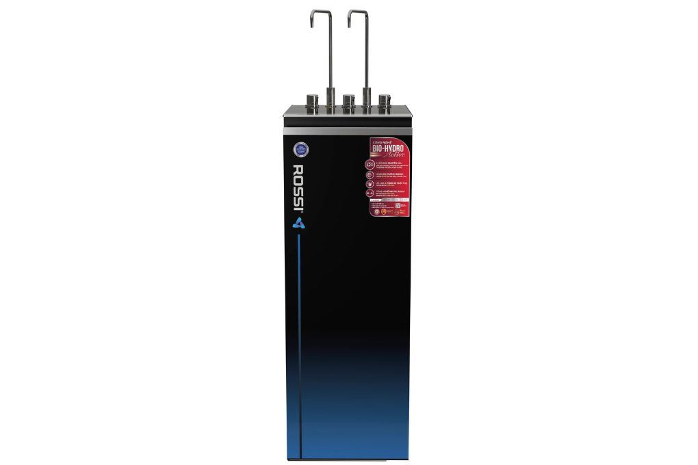 Máy lọc nước RO nóng nguội lạnh Hydrogen Rossi RA-X96D 12 lõi Màu Trắng/Đen