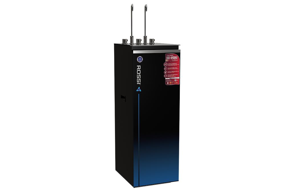Máy lọc nước RO nóng nguội lạnh Hydrogen Rossi RA-X96D 12 lõi Màu Trắng/Đen