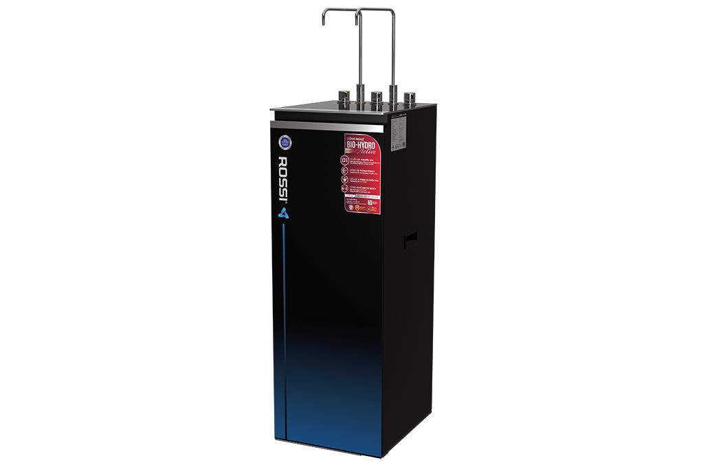 Máy lọc nước RO nóng nguội lạnh Hydrogen Rossi RA-X96D 12 lõi Màu Trắng/Đen