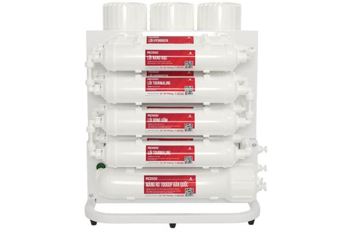 Máy lọc nước RO Hydrogen Rossi RS-25U 12 lõi Màu Trắng