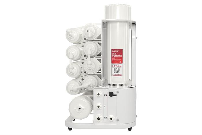 Máy lọc nước RO Hydrogen Rossi RS-25U 12 lõi Màu Trắng