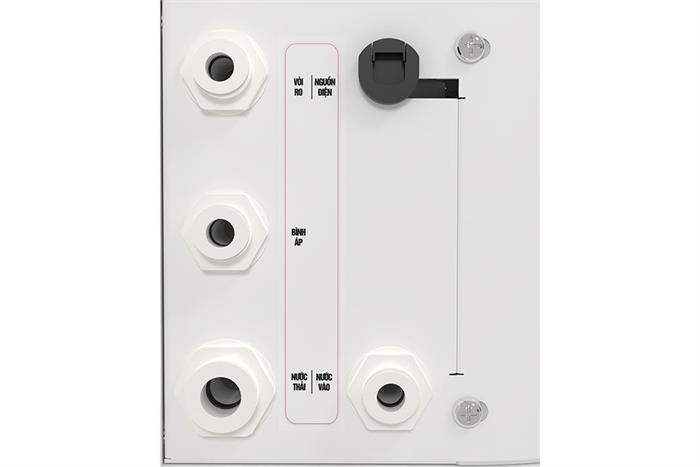 Máy lọc nước RO Hydrogen Rossi RS-25U 12 lõi Màu Trắng