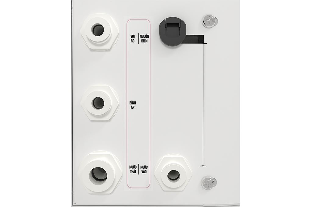 Máy lọc nước RO Hydrogen Rossi RS-25U 12 lõi Màu Trắng