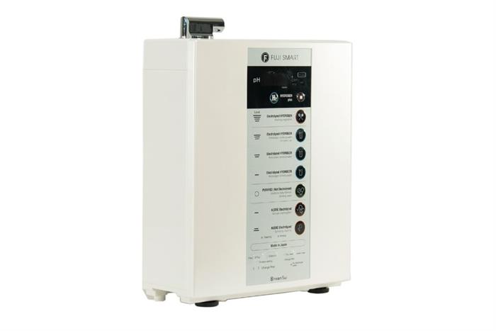 Máy lọc nước điện giải ion kiềm Fuji Smart OnsenSui 5 tấm điện cực Màu Trắng - Bạc
