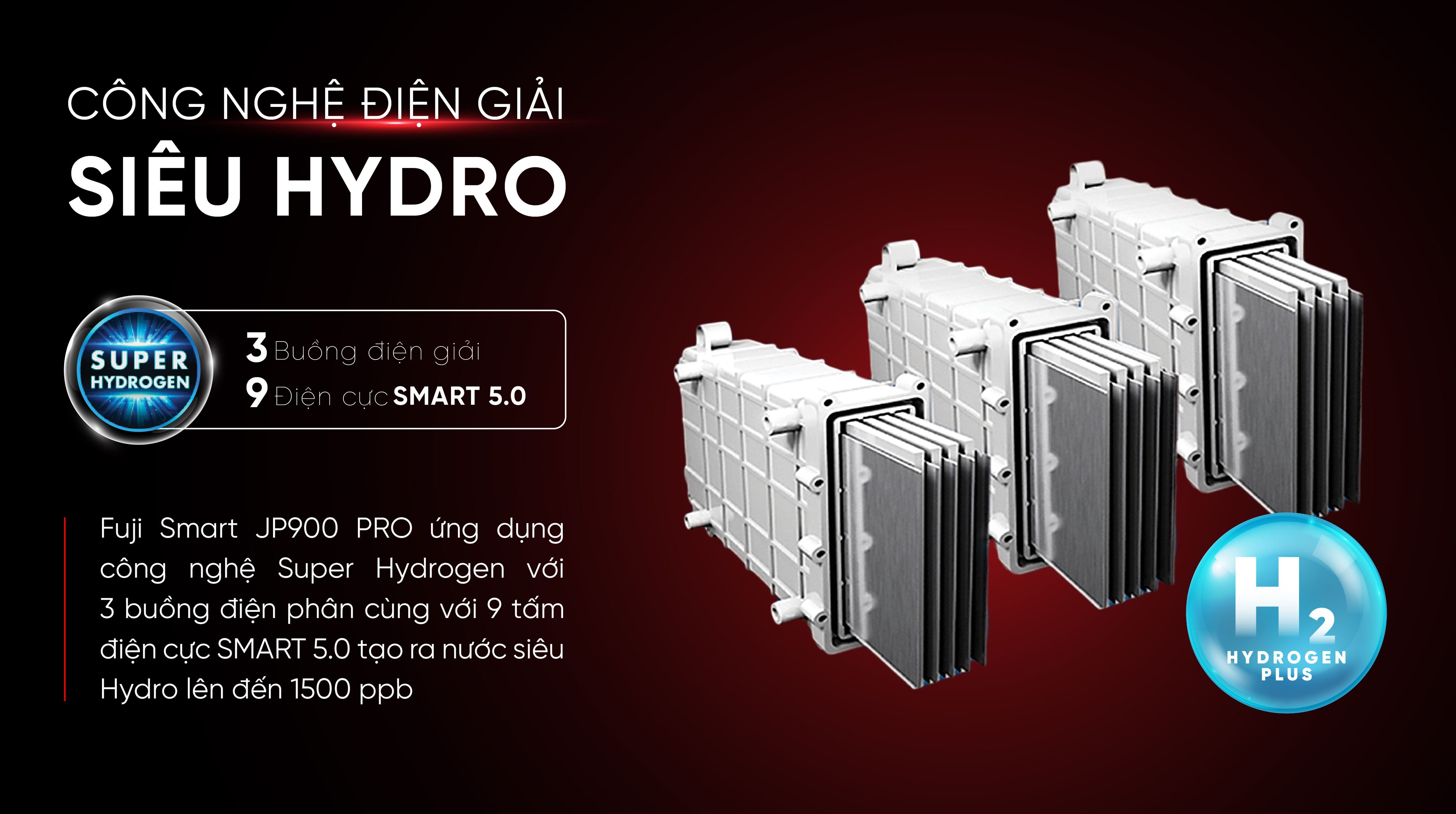 Máy lọc nước điện giải ion kiềm Fuji Smart Petto 99 9 tấm điện cực - 2