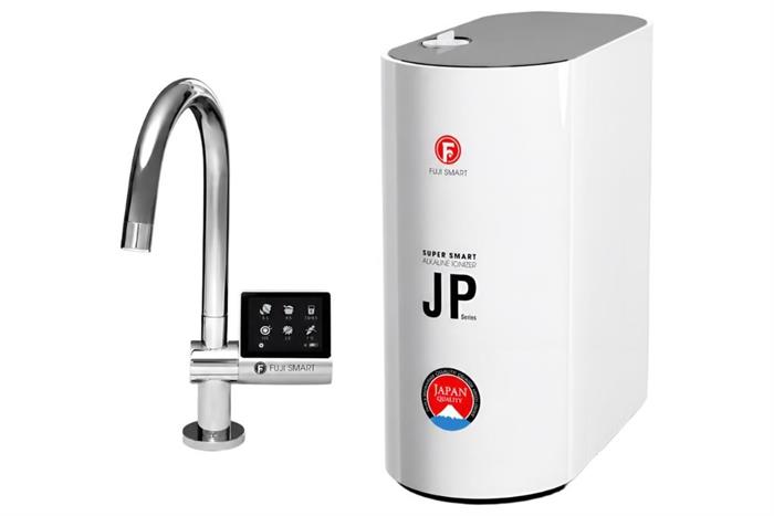 Máy lọc nước điện giải ion kiềm Fuji Smart JP900 Pro 9 tấm điện cực Màu Trắng - Đen