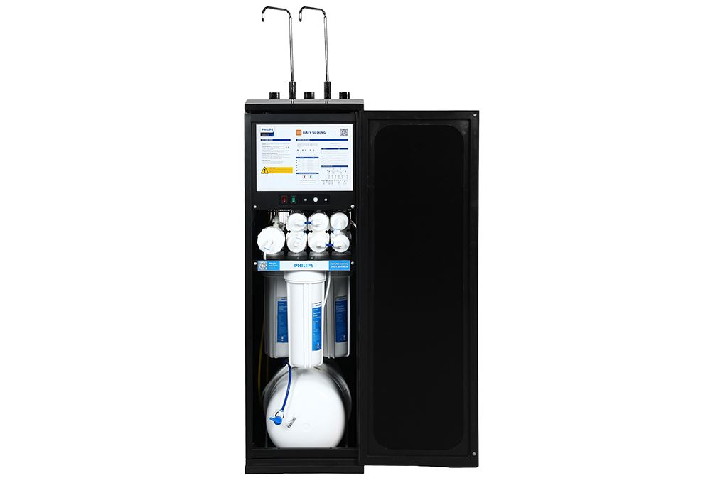Máy lọc nước RO nóng nguội lạnh Philips ADD8913/74 10 lõi Màu Đen